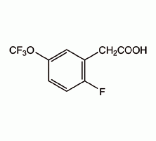2-фтор-5- (трифторметокси) фенилуксусной кислоты, 97%, Alfa Aesar, 250 мг