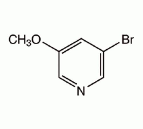 3-бром-5-метоксипиридин, 97%, Acros Organics, 1г