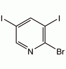 2-Бром-3, 5-дииодпиридин, 95%, Alfa Aesar, 1 г