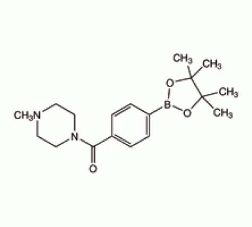 4 - (4-метил-1-пиперазинилкарбонил) бензолбороновой пинакон кислоты, 97%, Alfa Aesar, 1г