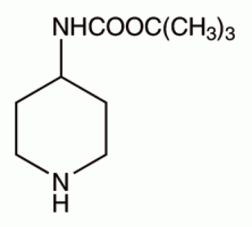 4 - (Boc-амино) пиперидин, 96%, Alfa Aesar, 1г