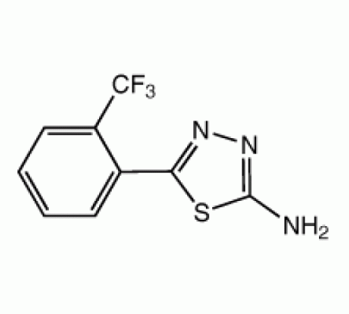 2-Амино-5- [2 - (трифторметил) фенил] -1,3,4-тиадиазол, 97%, Alfa Aesar, 250 мг