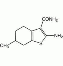 2-Амино-6-метил-4,5,6,7-тетрагидро-бензо [b] тиофен-3-карбоксамид, 96%, Alfa Aesar, 1г