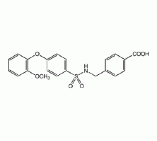 4 - [4 - (2-метоксифенокси) фенилсульфониламинометил] бензойной кислоты, 96%, Alfa Aesar, 1г