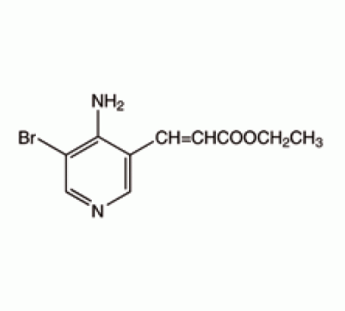 Этил 3 - (4-амино-5-бром-3-пиридил) акриловой кислоты, 96%, Alfa Aesar, 1 г