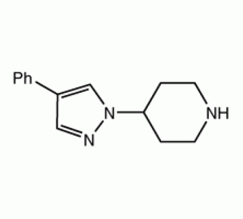 4 - (4-фенил-1Н-пиразол-1-ил) пиперидин, 95%, Alfa Aesar, 1г