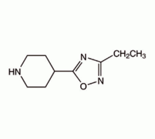 4 - (3-этил-1, 2,4-оксадиазол-5-ил) пиперидин, 95%, Alfa Aesar, 250 мг