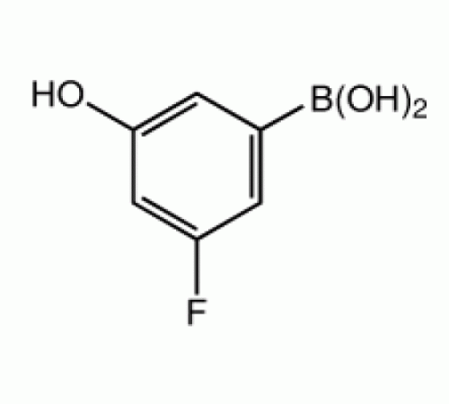 3-фтор-5-гидроксибензолбороновая кислота, 98%, Alfa Aesar, 1 г