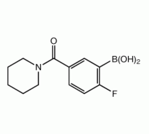 2-фтор-5- (1-пиперидинилкарбонил) бензолбороновой кислоты, 97%, Alfa Aesar, 1г