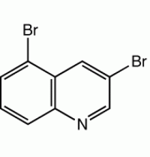 3,5-дибромхинолин, 96%, Alfa Aesar, 1 г