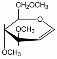 3,4,6-три-O-метил-D-глюкаля, 97%, Alfa Aesar, 250 мг
