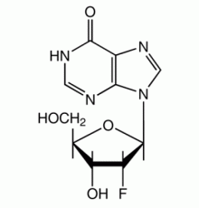2'-фтор-2'-дезоксиинозин, 99%, Alfa Aesar, 1г