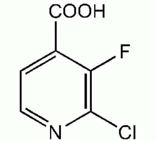 2-Хлор-3-фторпиридин-4-карбоновой кислоты, 95%, Alfa Aesar, 250 мг