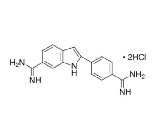 4 ', 6-диамидино-2-фенилиндол дигидрохлорид BioReagent, подходящий для флуоресценции, 95,0% (ВЭЖХ) Sigma 32670