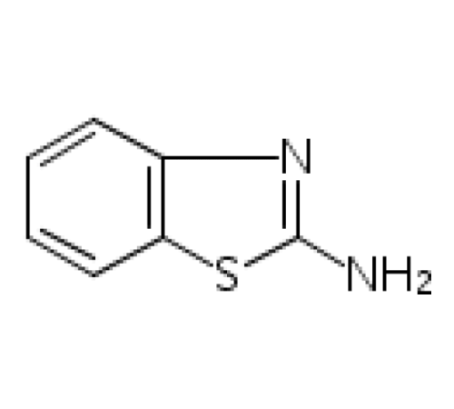 2-аминобензотиазол, 97%, Acros Organics, 5г