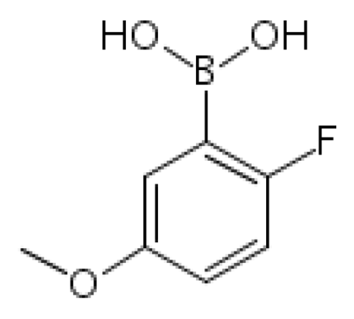 2-фтор-5-метоксифенилборная кислота, 95%, Acros Organics, 1г