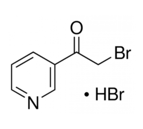 3-(бромацетил)пиридин гидробромид, 98%, Acros Organics, 100г