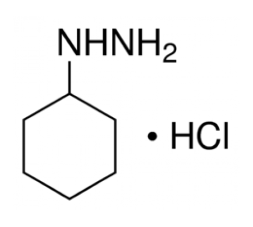 Циклогексилгидразин гидрохлорид, 98%, Acros Organics, 5г