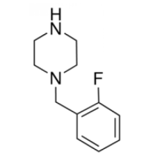 1 - (2-фторбензил) пиперазин, 96%, Alfa Aesar, 25 г