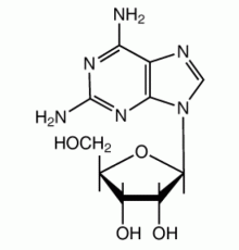 2-Аминоаденозин, 97%, Alfa Aesar, 5 г