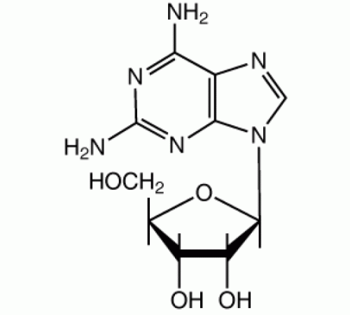 2-Аминоаденозин, 97%, Alfa Aesar, 5 г
