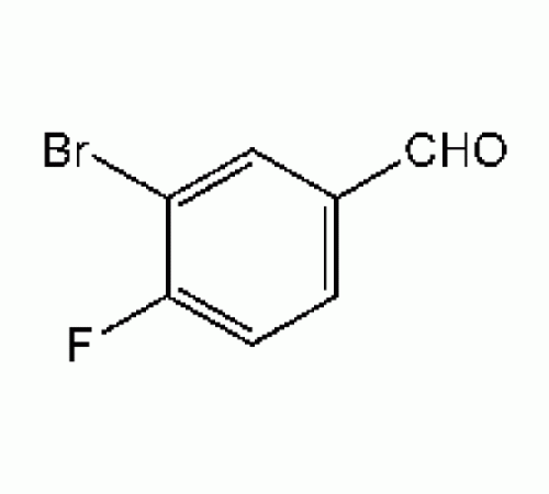 3-бром-4-фторбензальдегид, 99%, Acros Organics, 25г