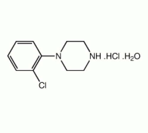1 - (2-хлорфенил) пиперазин моногидрохлорида моногидрата, 98%, Alfa Aesar, 25 г