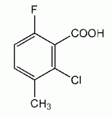 2-Хлор-6-фтор-3-метилбензойной кислоты, 97%, Alfa Aesar, 1 г