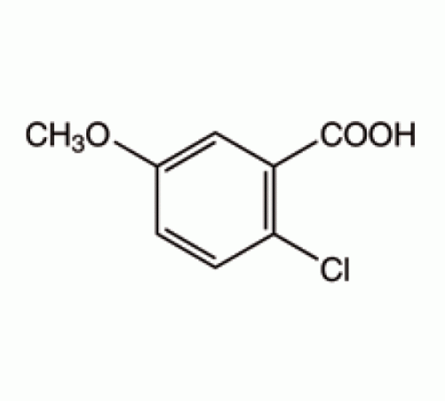 2-Хлор-5-метоксибензойной кислоты, 98%, Alfa Aesar, 1г