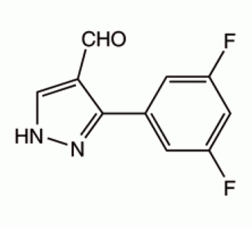 3 - (3,5-дифторфенил) -1Н-пиразол-4-карбоксальдегида, 98%, Alfa Aesar, 1 г