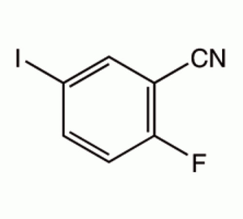 2-фтор-5-йодбензонитрил, 97%, Alfa Aesar, 1 г