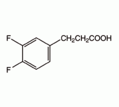 3 - (3,4-дифторфенил) пропионовую кислоту, 98%, Alfa Aesar, 1г