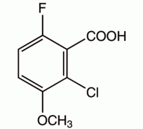 2-Хлор-6-фтор-3-метоксибензойной кислоты, 97%, Alfa Aesar, 1г