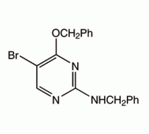 2-бензиламино-4-бензилокси-5-бромпиримидина, 95%, Alfa Aesar, 250 мг