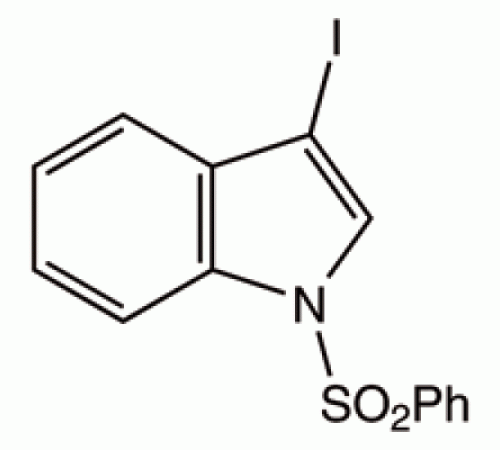 3-Иод-1- (фенилсульфонил) индола, 95%, Alfa Aesar, 250 мг