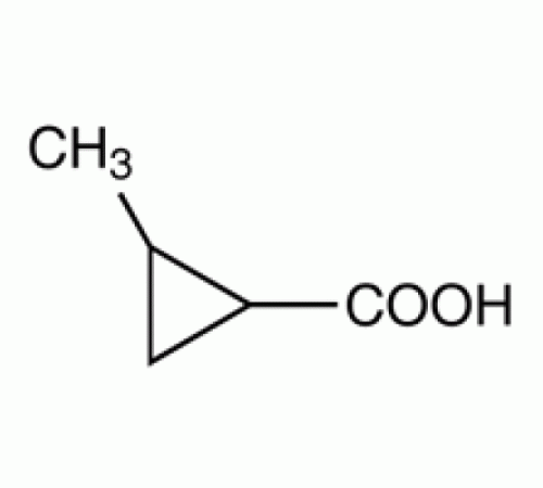 2-Метилциклопропанкарбоновая кислота, цис + транс, 97%, Alfa Aesar, 1 г
