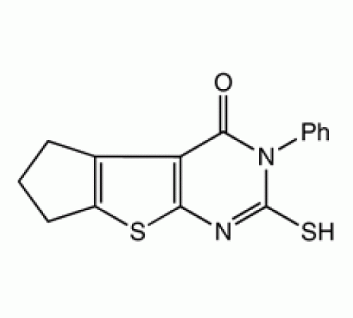 2-меркапто-3-фенил-3, 5,6,7-тетрагидро-4H-циклопента [b] тиено [2,3-D] пиримидин-4-она, 96%, Alfa Aesar, 5 г