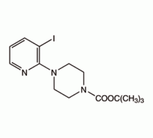 1-Вос-4- (3-иод-2-пиридил) пиперазин, 95%, Alfa Aesar, 5 г