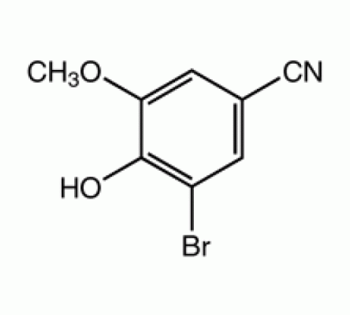3-Бром-4-гидрокси-5-метоксибензонитрила, 99%, Alfa Aesar, 1 г