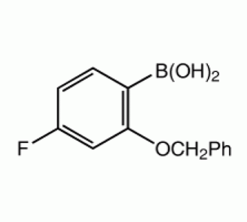 2-бензилокси-4-фторбензолбороновая кислота, 98%, Alfa Aesar, 5 г