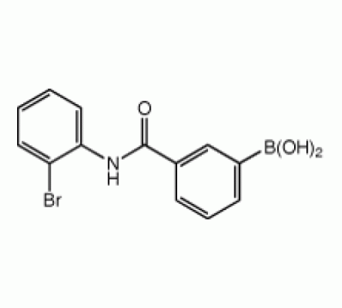 3 - (2-Bromophenylcarbamoyl) бензолбороновой кислоты, 98%, Alfa Aesar, 1г