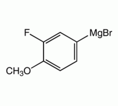 3-фтор-4-метоксифенилмагнийбромида, 0,50 М в 2-MeTHF, Alfa Aesar, 100 мл