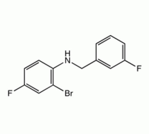 2-бром-4-фтор-N- (3-фторбензил) анилин, 97%, Alfa Aesar, 250 мг