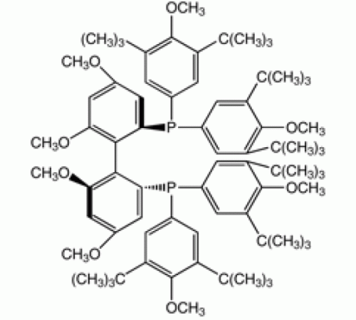 (R) -2,2 '-бис [бис (3,5-ди-трет-бутил-4-метоксифенил) фосфино] -4,4', 6,6 '-тетраметоксибифенил, 97 +%, Alfa Aesar, 250 мг