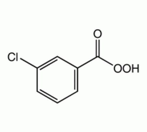 3-хлорпероксибензойная кислота, 70-75%, равновес. 3-хлорбензойная кислота и вода, Acros Organics, 1кг