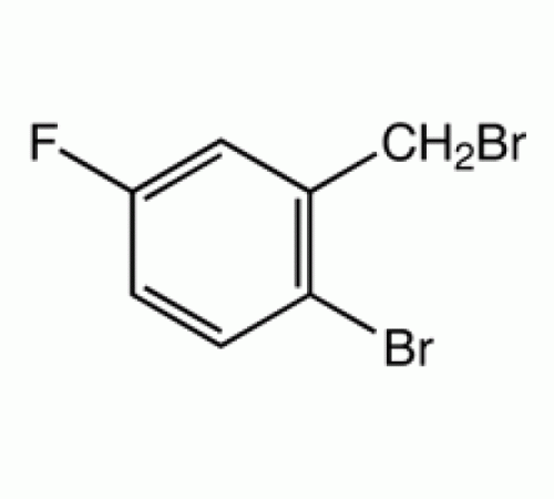 2-бром-5-фторбензил бромид, 97%, Alfa Aesar, 1 г