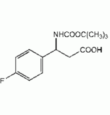 3 - (Boc-амино) -3 - (4-фторфенил) пропионовой кислоты, 98 +%, Alfa Aesar, 250 мг