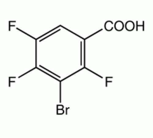 3-Бром-2, 4,5-трифторбензойной кислоты, 98%, Alfa Aesar, 1г