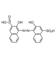 3-гидрокси-4-(2-гидрокси-4-сульфо-1-нафтилазо)нафталин-2-карбоновая кислота, индикатор, Acros Organics, 10г