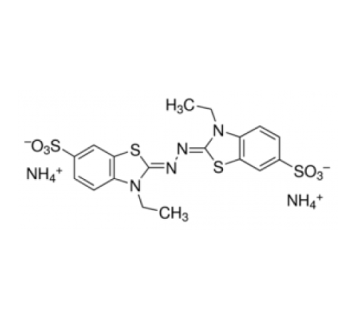 2,2'-Азино-бис (3-этилбензотиазолин-6-сульфоновая кислота) таблетка диаммониевой соли, 10 мг субстрата на таблетку Sigma A9941